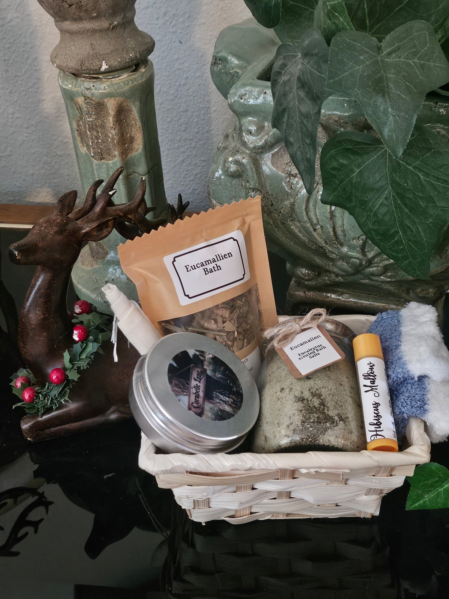 Winter Blues- Get Well Basket